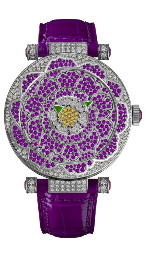 Franck Muller Double Mystery Peony watch