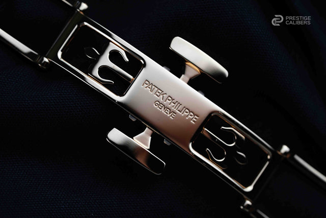 Rose gold folding clasp for Patek Philippe 7128/1R
