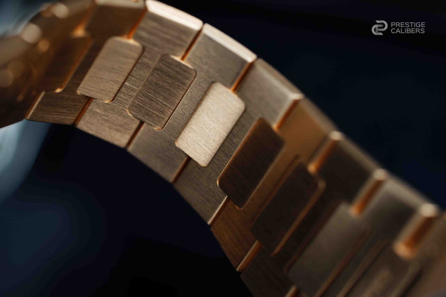 Inside of a bracket of Rose gold watch Patek Philippe 7128/1R