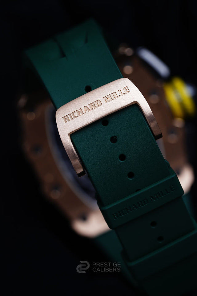 Richard Mille RM 11-03 自动上链飞返计时男士腕表 红金