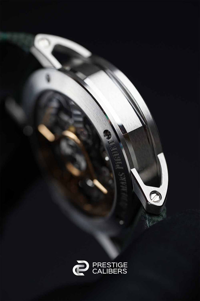 Close-up of a watch 26393ST.OO.A056KB.01 Audemars Piguet Code 11.59