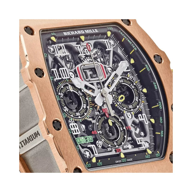 Richard Mille RM 11-03 Rose Gold & Titanium Automatic Flyback Chronograph