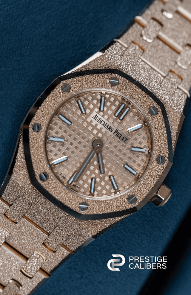 Audemars Piguet Mini Royal Oak Quartz Woman's Watch 67630OR.GG.1312OR.01