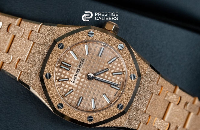Audemars Piguet Mini Royal Oak Quartz Woman's Watch 67630OR.GG.1312OR.01