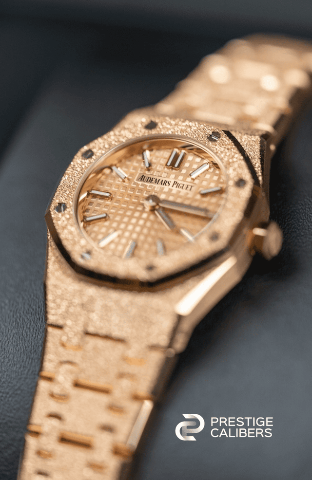 Audemars Piguet Mini Royal Oak Quartz Woman's Watch 67630OR.GG.1312OR.01