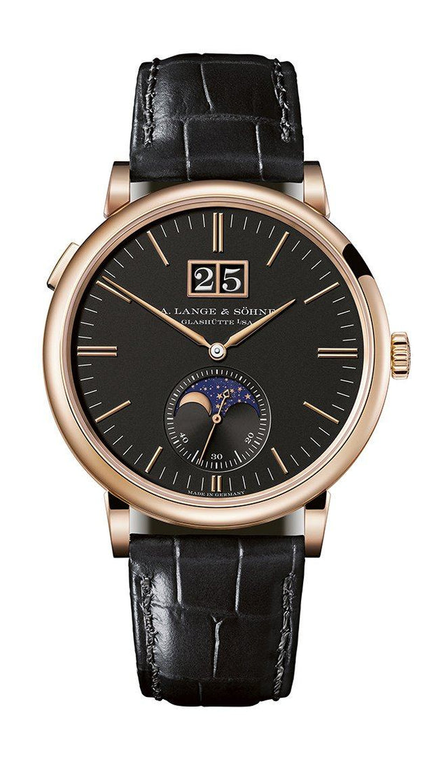 A. Lange & Söhne Saxonia Moon Phase Men's Watch 384.031