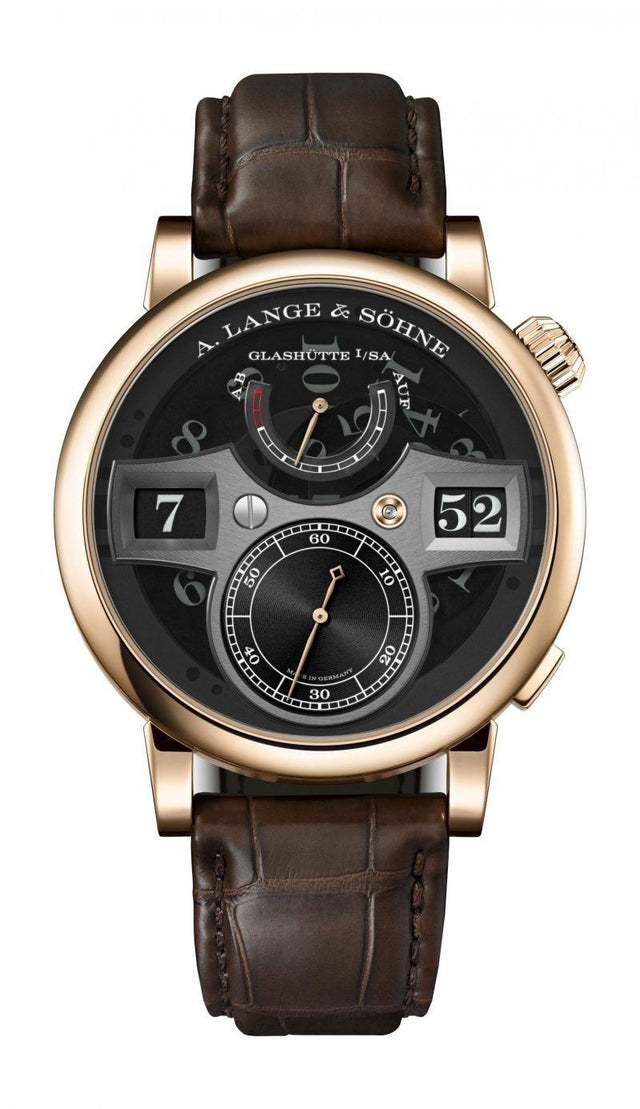 A. Lange & Söhne Zeitwerk Honey gold “Lumen” Men's Watch 142.055
