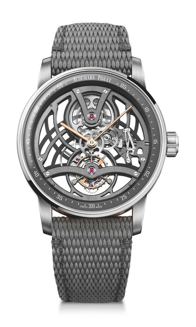 Code 11.59 by Audemars Piguet Tourbillon Openworked Men's Watch 26600CR.OO.D009KB.01