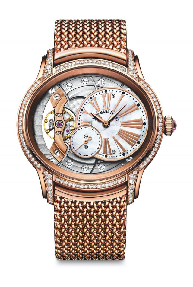 Audemars Piguet Millenary Hand-Wound Woman's Watch 77247OR.ZZ.1272OR.01