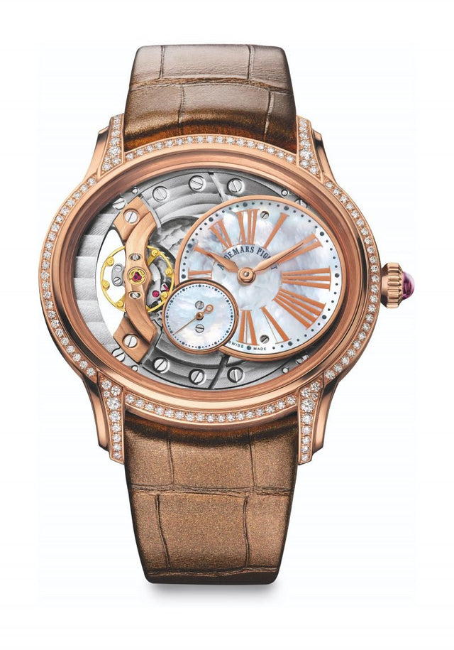 Audemars Piguet Millenary Hand-Wound Woman's Watch 77247OR.ZZ.A812CR.01
