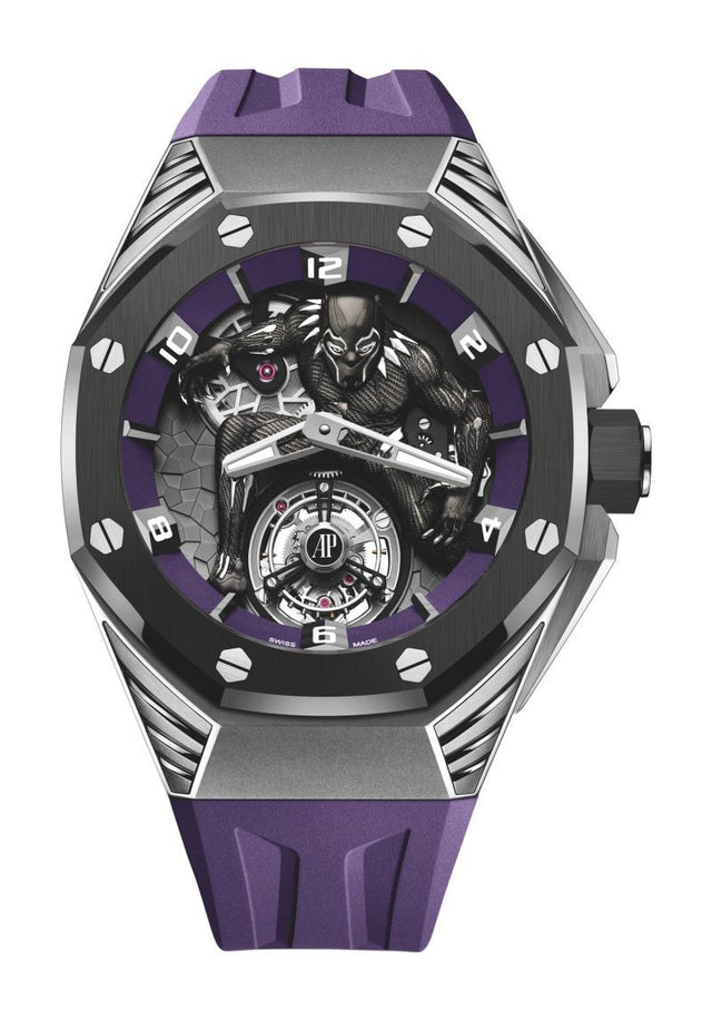 Audemars Piguet Royal Oak Concept “Black Panther” Flying Tourbillon Men's Watch 26620IO.OO.D077CA.01