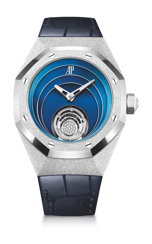 Audemars Piguet Royal Oak Concept Frosted Gold Flying Tourbillon Woman's Watch 26630BC.GG.D326CR.01