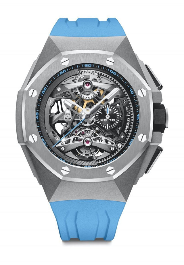 Audemars Piguet Royal Oak Concept Tourbillon Chronograph Openworked Selfwinding Men's Watch 26587TI.OO.D031CA.01