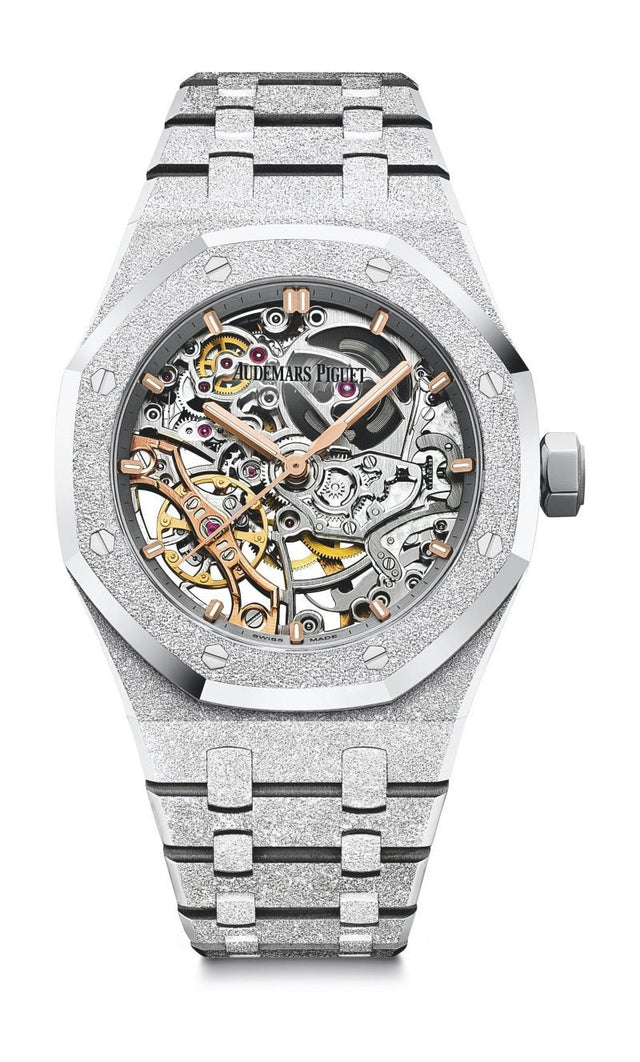 Audemars Piguet Royal Oak Double Balance Wheel Openworked Men's Watch 15466BC.GG.1259BC.01