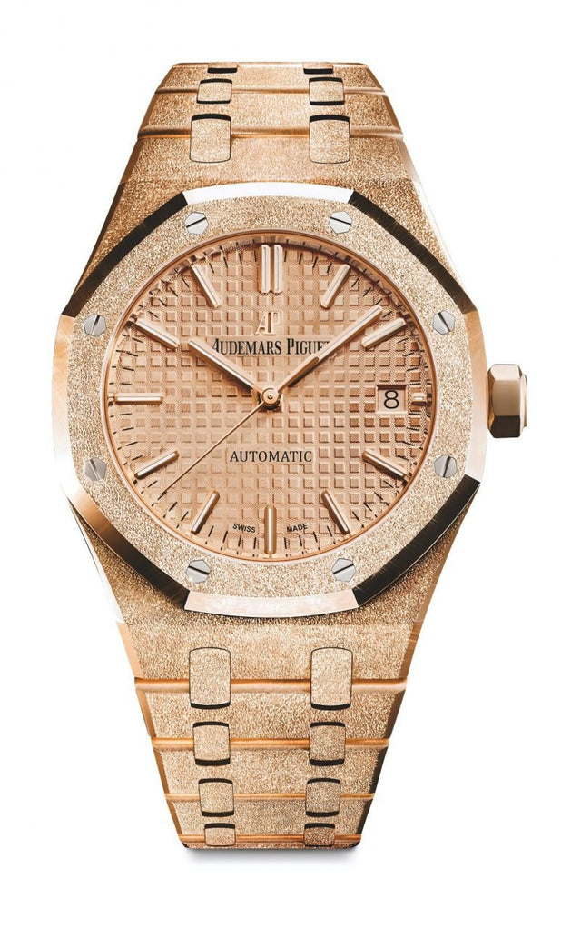 Audemars Piguet Royal Oak Frosted Gold Selfwinding Woman's Watch 15454OR.GG.1259OR.03