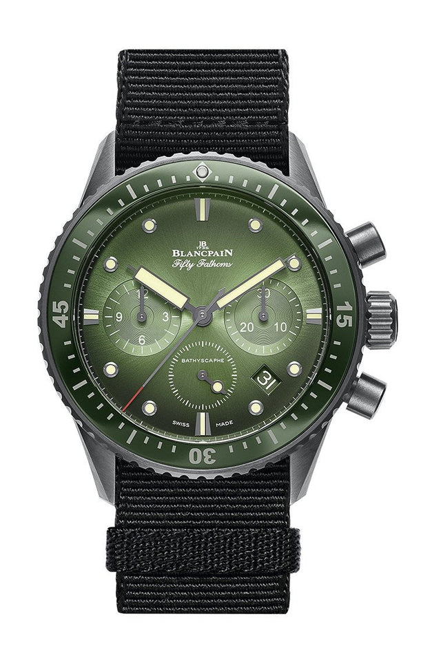 Blancpain Fifty Fathoms Bathyscaphe Chronographe Flyback Men's watch 5200 0153 NABA
