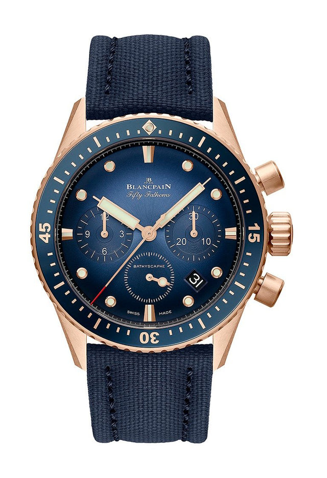 Blancpain Fifty Fathoms Bathyscaphe Chronographe Flyback Men's watch 5200-3640-O52