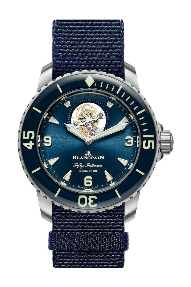 Blancpain Fifty Fathoms Tourbillon 8 Jours Men's watch 5025-12B40-NAOA