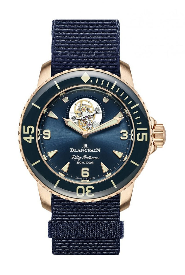 Blancpain Fifty Fathoms Tourbillon 8 Jours Men's watch 5025-36B40-O52