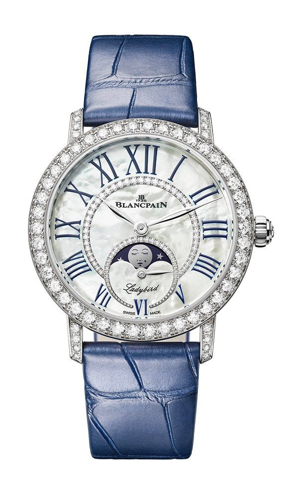 Blancpain Ladybird Colors Phase de Lune Woman's watch 3662-1954-55