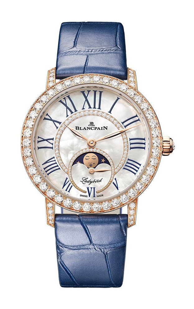 Blancpain Ladybird Colors Phase de Lune Woman's watch 3662-2954-55