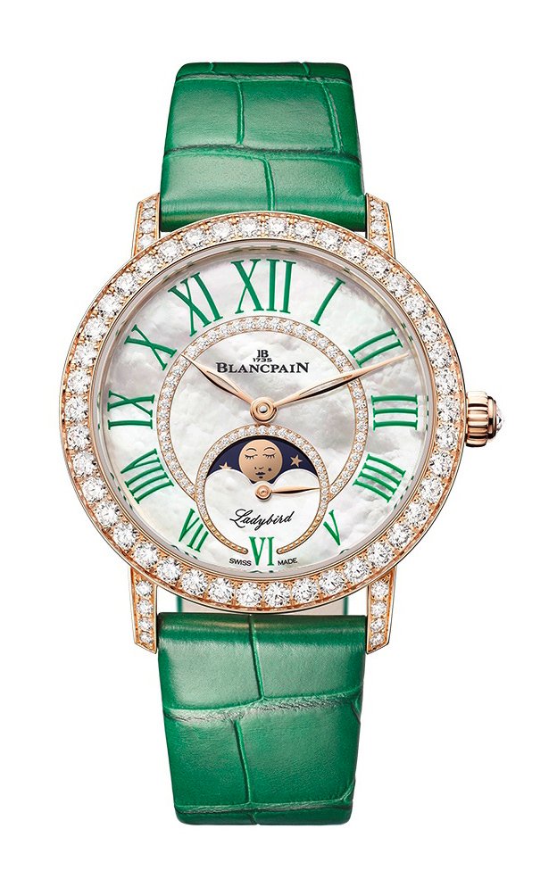 Blancpain Ladybird Colors Phase de Lune Woman's watch 3662B-2954-55