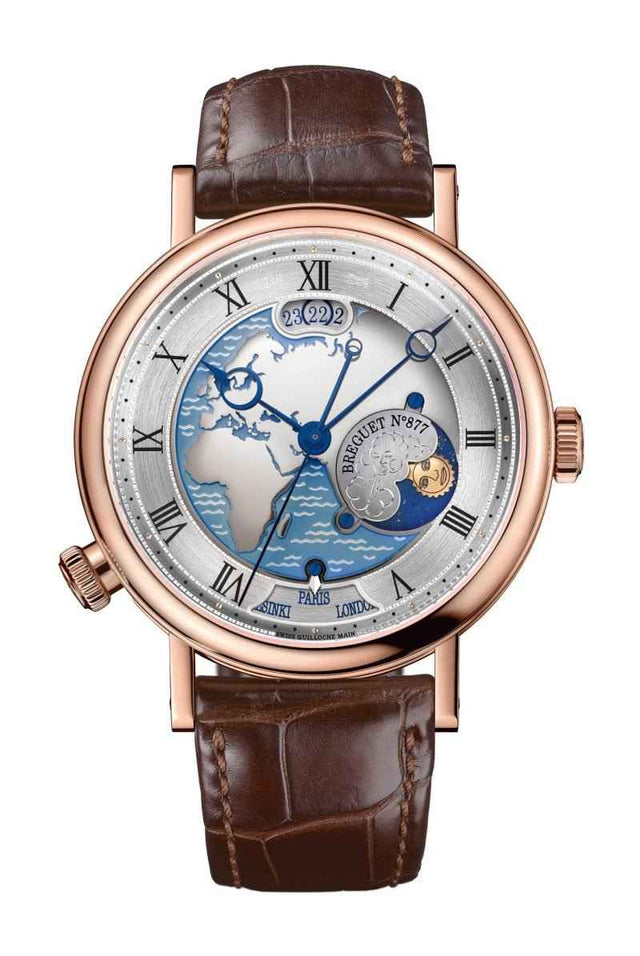 Breguet Classique Hora Mundi 5717 Men's Watch 5717BR/EU/9ZU