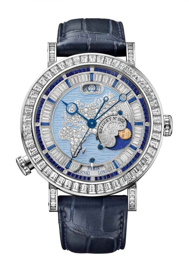 Breguet Classique Hora Mundi 5719 Men's Watch 5719PT/EU/9ZV/DD0D