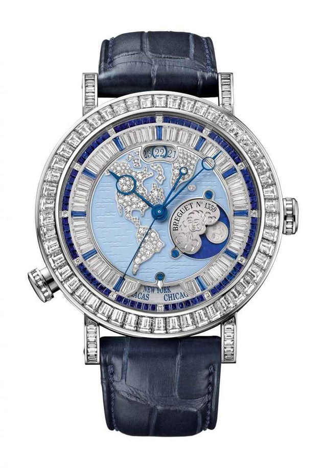 Breguet Classique Hora Mundi 5719 Men's Watch 5719PT/US/9ZV/DD0D