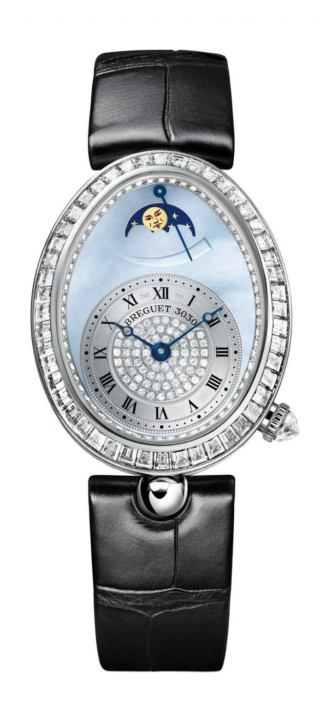 Breguet Reine de Naples 8909 Woman's Watch 8909BB/VD/964/D00D