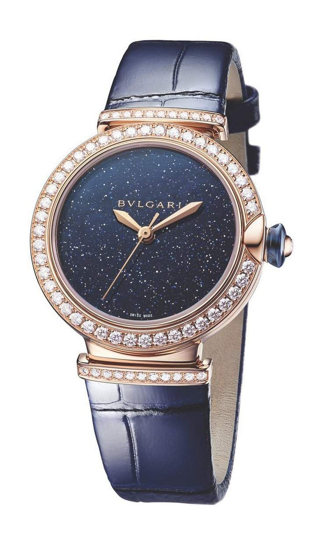 Bvlgari Lvcea Aventurine Woman's Watch 103341