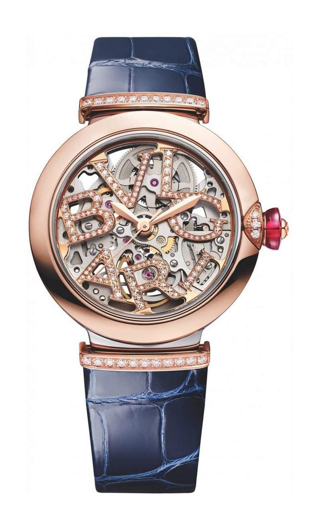 Bvlgari Lvcea Skeleton Woman's Watch 103502