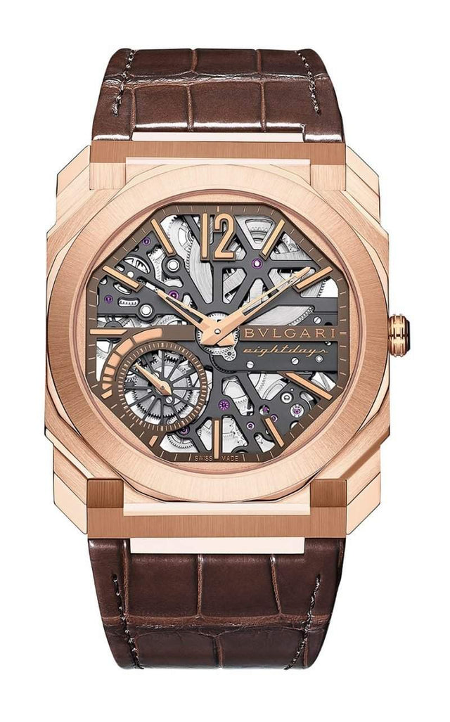 Bvlgari Octo Finissimo Skeleton 8 Days Men's Watch 103667