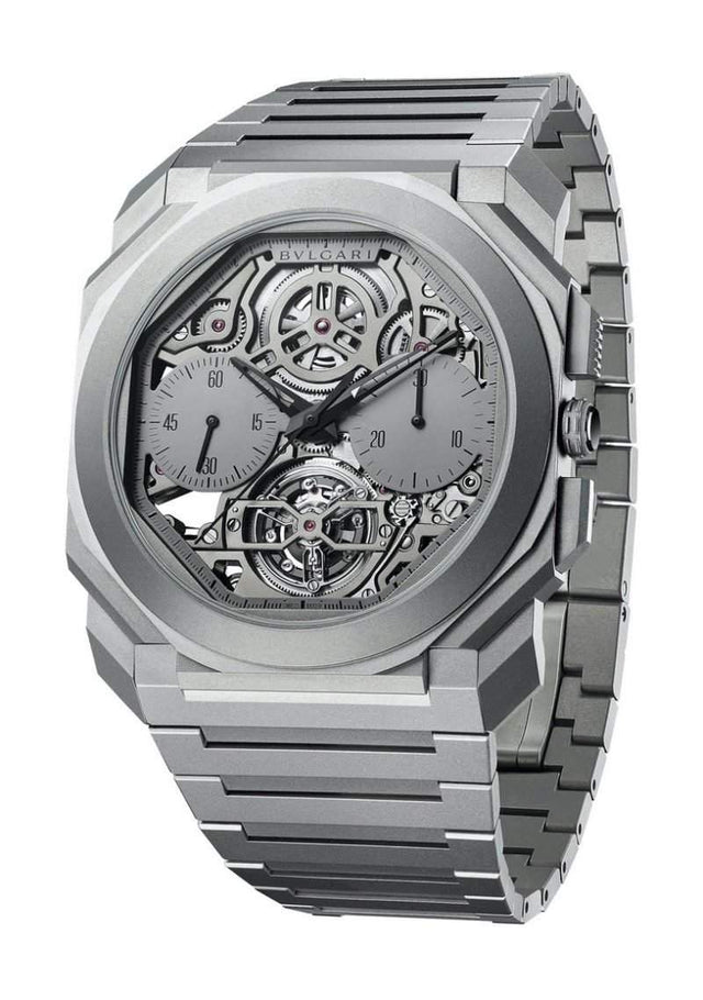 Bvlgari Octo Finissimo Tourbillon Chronograph Skeleton Automatic Men's Watch 103295
