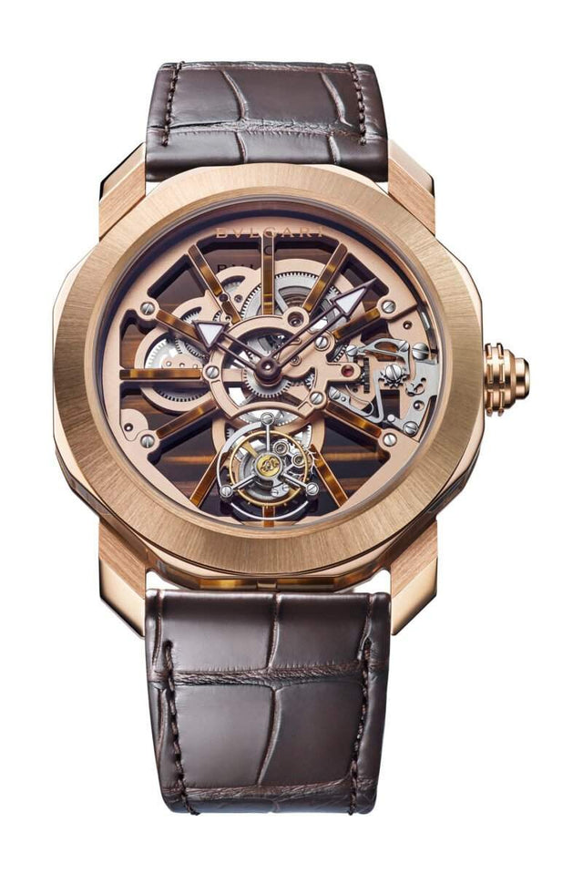 Bvlgari Octo Roma Precious Naturalia Men's Watch 103675