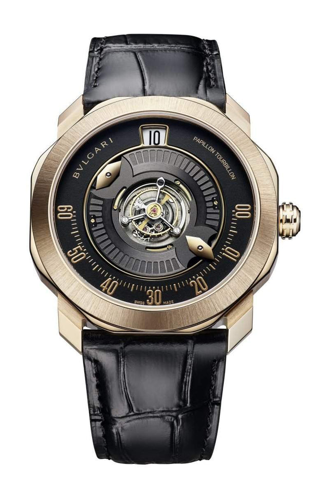 Bvlgari Octo Roma Tourbillon Central Papillon Men's Watch 103475