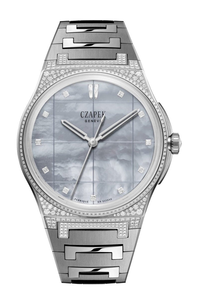 Czapek Antarctique S Carte des Nuages Stormy Grey Men's Watch