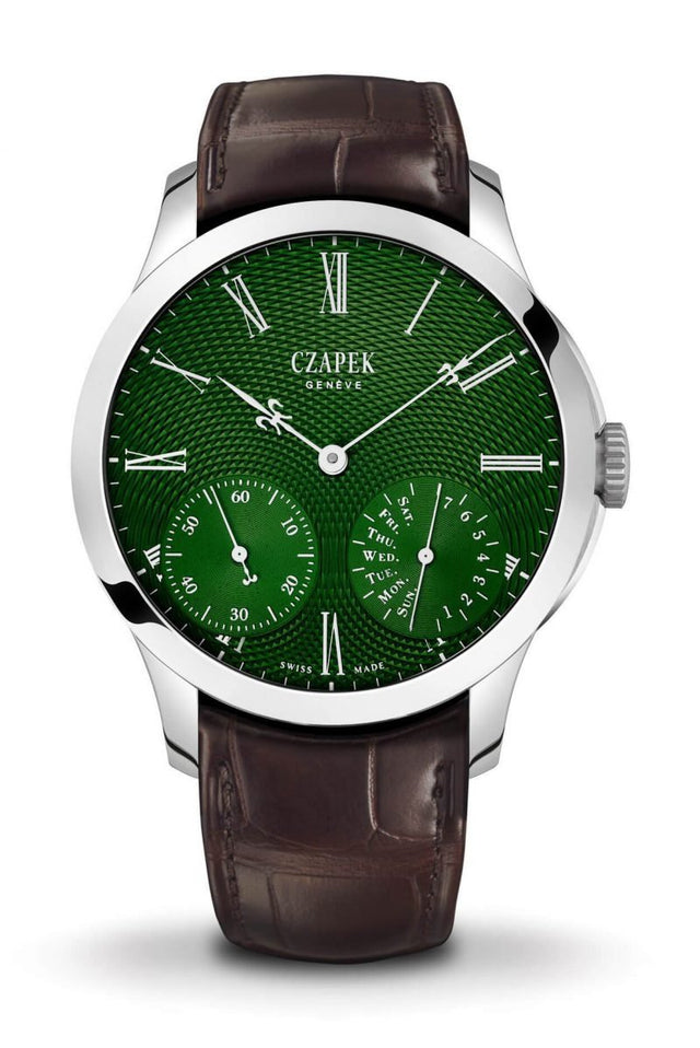 Czapek Quai des Bergues Emerald Green Men's Watch