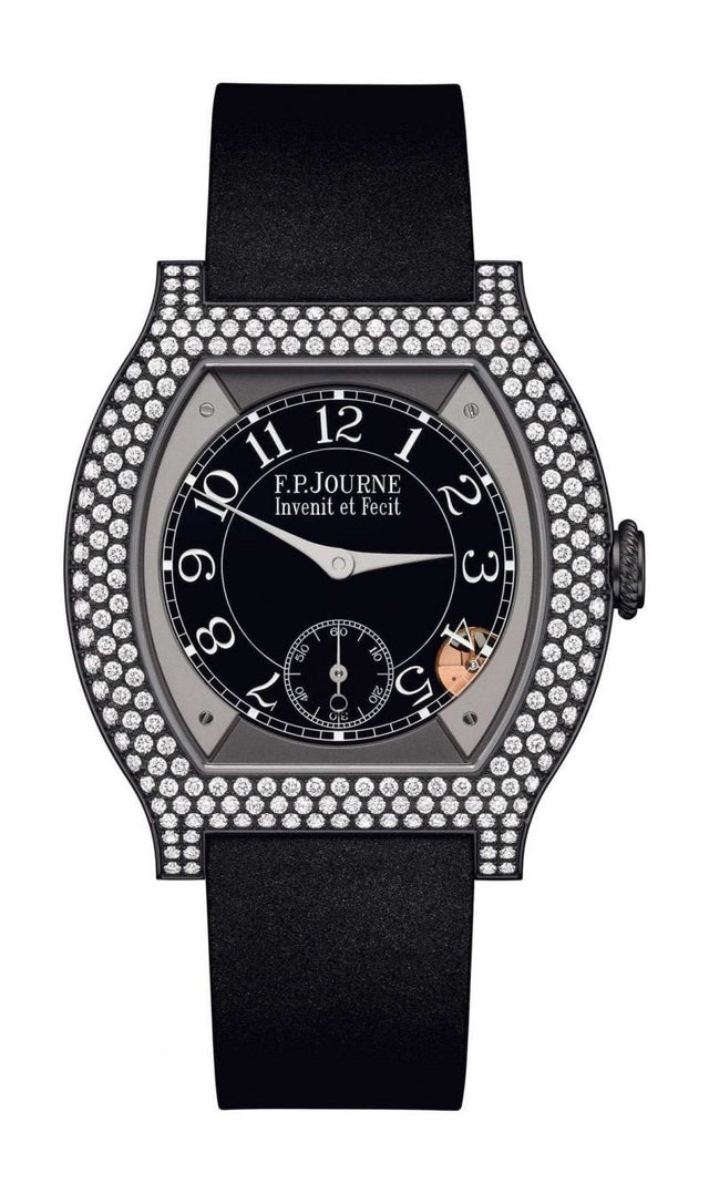 F.P.Journe 35mm élégante 40 Titalyt 12 Rows of Diamonds Woman's Watch