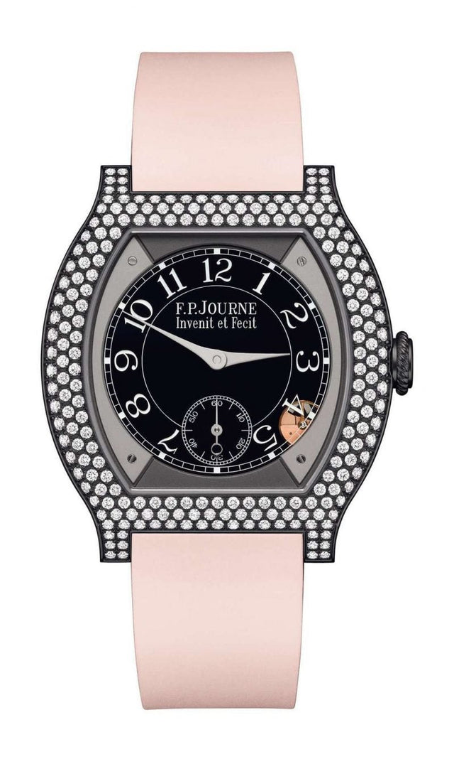 F.P.Journe 35mm élégante 40 Titalyt 12 Rows of Diamonds Woman's Watch