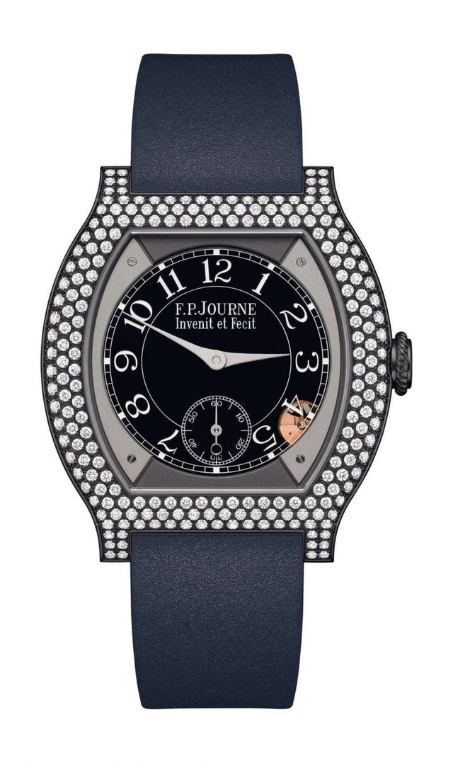 F.P.Journe 35mm élégante 40 Titalyt 12 Rows of Diamonds Woman's Watch