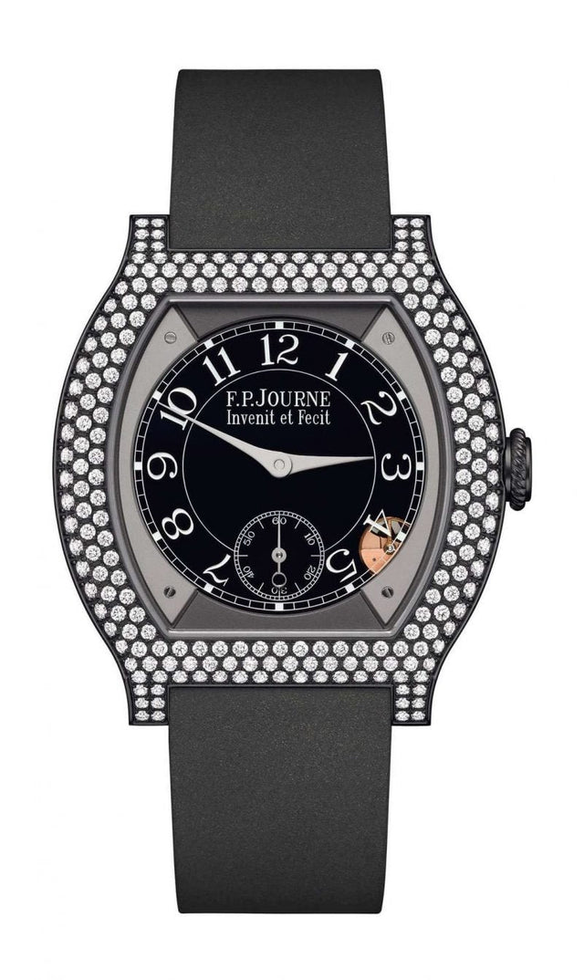 F.P.Journe 35mm élégante 40 Titalyt 12 Rows of Diamonds Woman's Watch