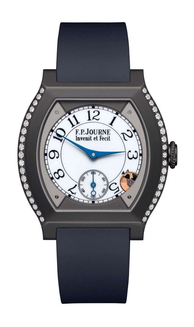 F.P.Journe 35mm élégante 40 Titalyt 2 Rows of Diamonds Woman's Watch