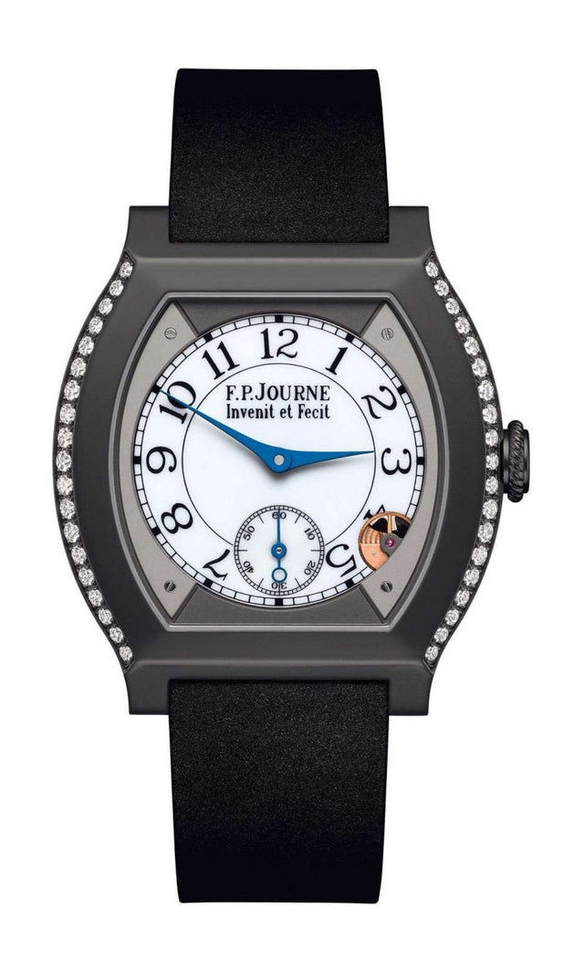 F.P.Journe 35mm élégante 40 Titalyt 2 Rows of Diamonds Woman's Watch