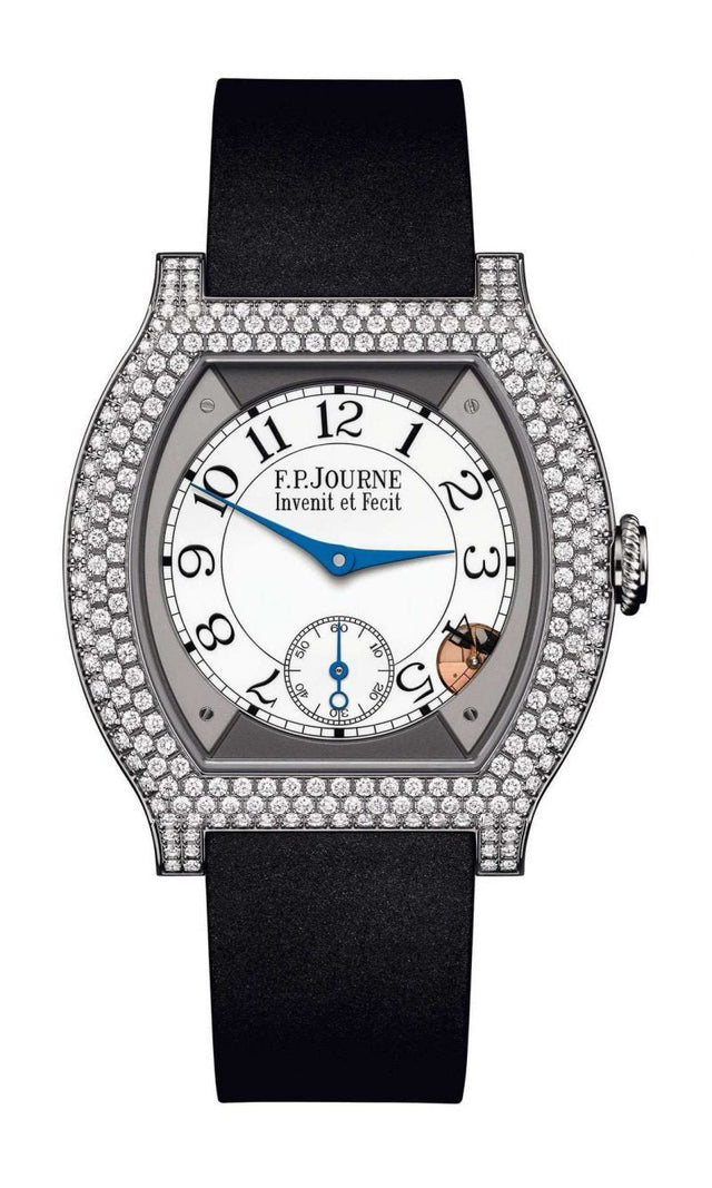 F.P.Journe 35mm élégante 40 Titanium 12 Rows of Diamonds Woman's Watch