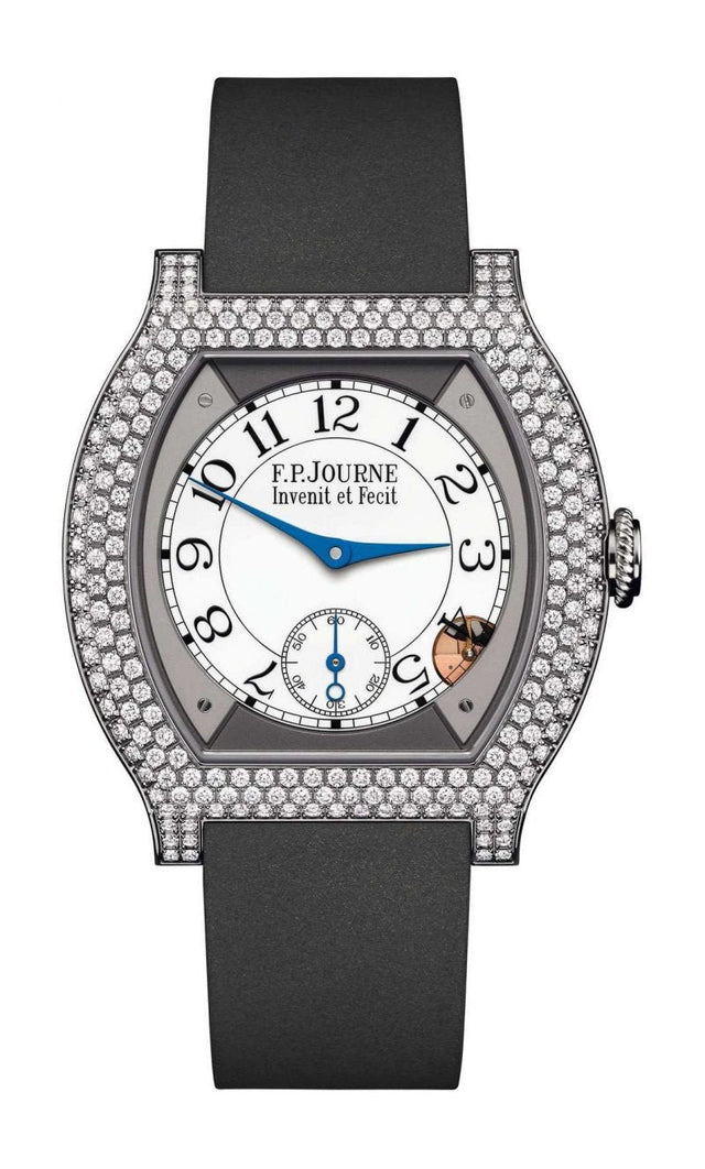 F.P.Journe 35mm élégante 40 Titanium 12 Rows of Diamonds Woman's Watch