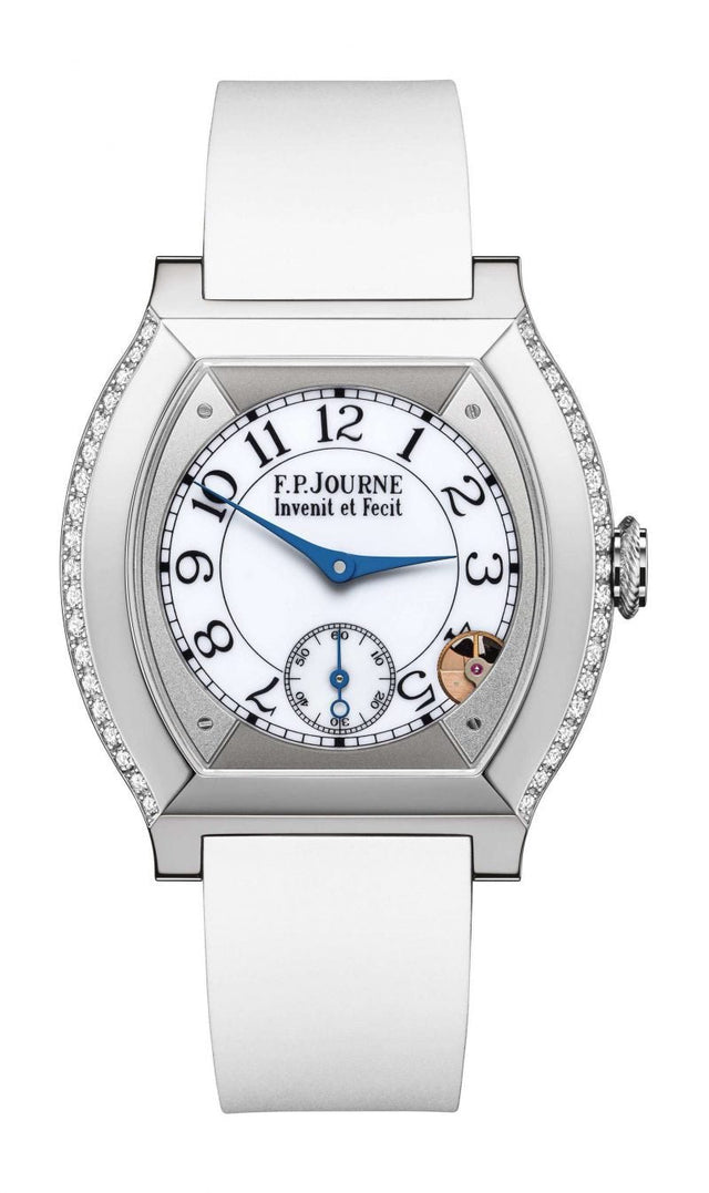 F.P.Journe 35mm élégante 40 Titanium 2 Rows of Diamonds Woman's Watch