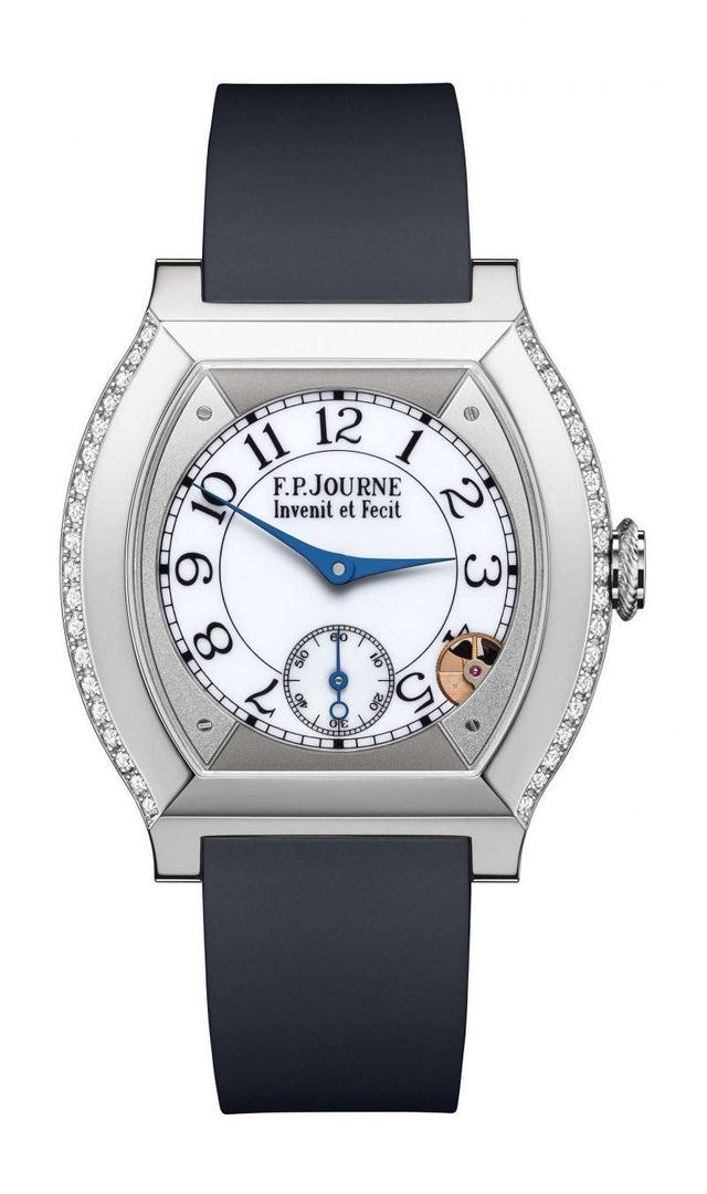 F.P.Journe 35mm élégante 40 Titanium 2 Rows of Diamonds Woman's Watch