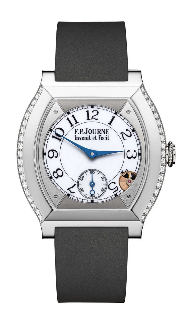 F.P.Journe 35mm élégante 40 Titanium 2 Rows of Diamonds Woman's Watch