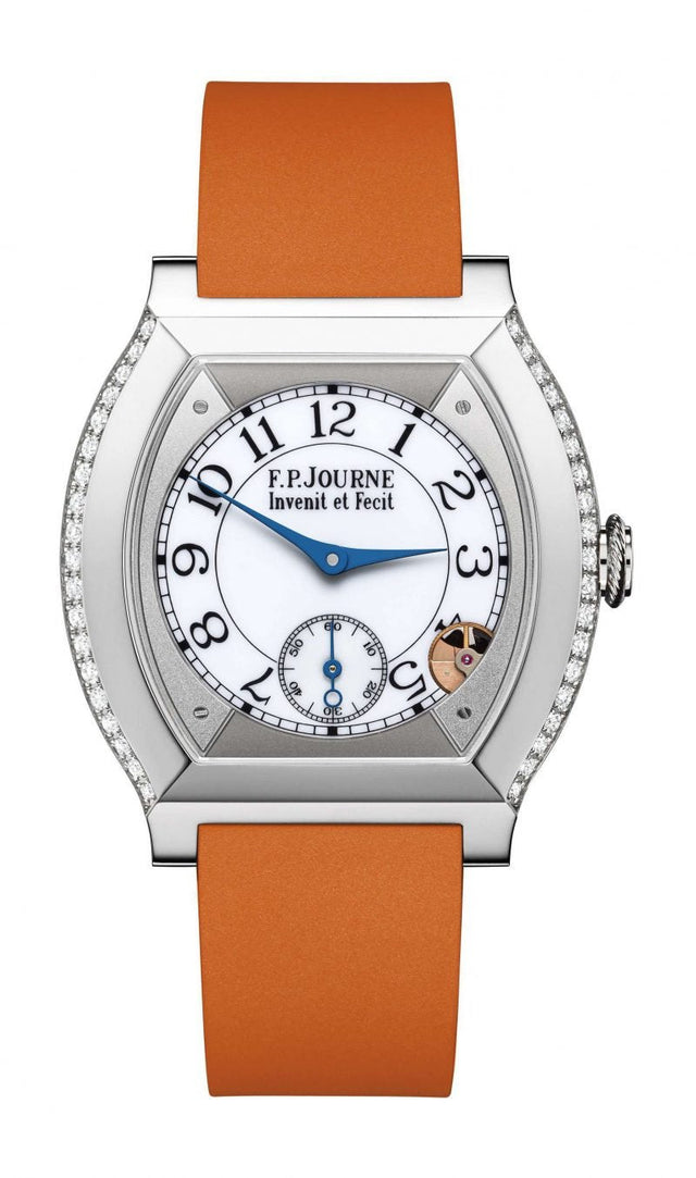 F.P.Journe 35mm élégante 40 Titanium 2 Rows of Diamonds Woman's Watch
